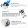 TAILONZ PNEUMATIC Male Straight 10mm Tube OD x 38 Inch NPT Thread Push to Connect Fittings PC10N3 Pack of 2