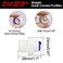 uxcell 3pcs 38 Inch BSP Male to 14 Inch OD Straight Quick Connect Water Purifiers Tube Fittings Push Connector Water Hose for RO Reverse Osmosis Systems