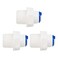uxcell 3pcs 38 Inch BSP Male to 14 Inch OD Straight Quick Connect Water Purifiers Tube Fittings Push Connector Water Hose for RO Reverse Osmosis Systems