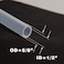 Eoiips 12 ID x 58 OD Silicone Tubing Food Grade High Temp Tube Hose for Home Brewing Beer Line Kegerator Wine Making Air Line by Proper Pour 10Ft