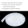 Eoiips 12 ID x 58 OD Silicone Tubing Food Grade High Temp Tube Hose for Home Brewing Beer Line Kegerator Wine Making Air Line by Proper Pour 10Ft