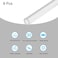 MECCANIXITY Acrylic Pipe Clear Rigid Round Tube 9pcs 7mm03 ID 10mm38 OD 6 for Lamps and Lanterns Water Cooling System