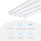 MECCANIXITY Acrylic Pipe Rigid Round Tube Clear 1212mm ID 5816mm OD 20 High Impact for Lighting Models Plumbing Crafts 4 Pack