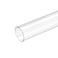 MECCANIXITY Plastic Pipe Rigid Polycarbonate Round Tube Clear 126mm ID 1128mm OD 6 150mm High Impact for Lighting Models Water Plumbing