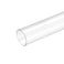 MECCANIXITY Plastic Pipe Rigid Polycarbonate Round Tube Clear 126mm ID 1128mm OD 6 150mm High Impact for Lighting Models Water Plumbing