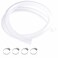 PEFECOP Clear PVC Tubing 1 ID x 114 OD 5 ft Industrial Agricultural Engineering Aquarium