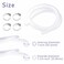 PEFECOP Clear PVC Tubing 1 ID x 114 OD 5 ft Industrial Agricultural Engineering Aquarium