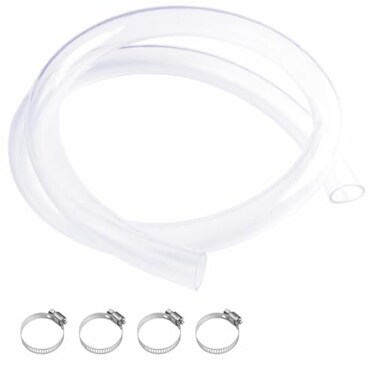 PEFECOP Clear PVC Tubing 1 ID x 114 OD 5 ft Industrial Agricultural Engineering Aquarium