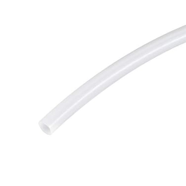 uxcell PTFE Tubing Hose High Temperature Tube Pipe Insulating 3D Printer Hose 5mm ID x 6mm OD x 984ft White