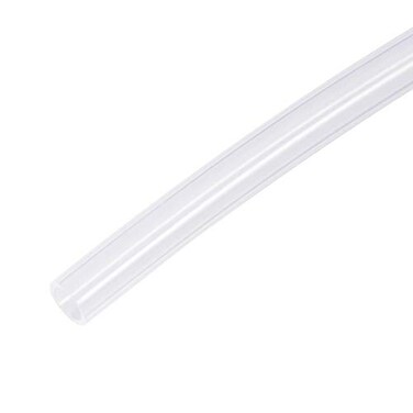 uxcell PTFE Tubing Hose High Temperature Tube Pipe Insulating 3D Printer Hose 6mm ID x 8mm OD x 492ft Transparent