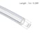 uxcell Silicone Tubing 1464mm ID x 716114mm OD 33ft1m Silicone Rubber Tube Air Hose Clear