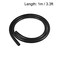 uxcell Silicone Tubing 389mm ID x 1212mm OD 33ft Silicone Rubber Tube Air Hose Water Pipe for Pump Transfer Black
