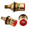 TOOLSTAR Brass Ceramic Cartridge G12 Tap Ceramic Stem Cartridges Replacement for Hot Cold Water Faucet Spool Valve Type M2 H43mm