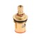 TOOLSTAR Faucet Ceramic Stem Cartridge Valve G12 Brass Tap Ceramic Disc Cartridge Replacement for Bothroom Kitchen Type A1 H44mm