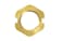 Pfister 9316000 RT Body Locknut 1 Piece Hex Brass Left Hand 00112 Black Commercial Grade