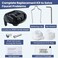 Enhon Shower Handle Adapter Kit Replacement for 116653 Compatible with Moen PosiTemp Single Handle TubShower Faucet Valve Cartridge Shower Handle Replacement Part Adapter Kit Plastic