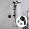 Liberflow Shower Handle Replacement 100657 for Moen Lever Shower Handle Compatible with Moen PosiTemp Valve Systems Matte Black