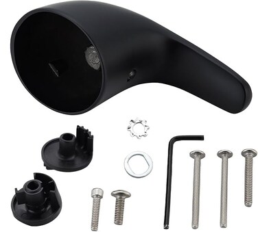 Liberflow Shower Handle Replacement 100657 for Moen Lever Shower Handle Compatible with Moen PosiTemp Valve Systems Matte Black