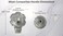 T & T T Hardware Mixet Comaptible Handle Kit for MXT111 Clear