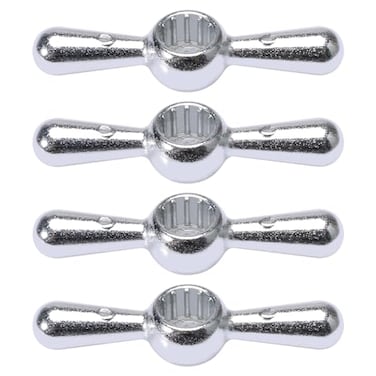 VIDABTE PP80615 015097 Lawn Faucet Hose Bibb Tee Handle Outdoor Faucet Handle for Plumb Pak Hose Bib Handles Replacement 12 Point Broach 4 pcs