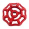 NGeGe 1pcs Replacement Gate Valve HandwheelRound Wheel Valve Handle Replacementfor 2 Gate Valves Outer Diameter 96mm Square Hole 93x93mm