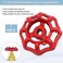 NGeGe 1pcs Replacement Gate Valve HandwheelRound Wheel Valve Handle Replacementfor 2 Gate Valves Outer Diameter 96mm Square Hole 93x93mm