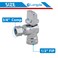 LD Longda 2Pack Brass 12 in FIP x 38 in Comp Ball Valve