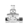 WMAXPFIT ADDATee Stop Valve1 PACK 38 OD x 38 F COMP x 14 OD Compression 14 Turn Shutoff Valve Chromed LF Brass