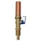XFITTING Premium Washing Machine Outlet Stop Valve with Hammer Arrestor 12 Inch Pex x 34 Inch MHT Blue Handle Pex B Crimp Version Pack of 1
