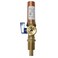 XFITTING Premium Washing Machine Outlet Stop Valve with Hammer Arrestor 12 Inch Pex x 34 Inch MHT Blue Handle Pex B Crimp Version Pack of 1