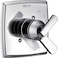 DELTA Delta Faucet Ashlyn 17 Series DualFunction Shower Handle Valve Trim Kit Chrome T17064 Valve Not Included