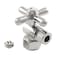 Kingston Brass CC43101X Quarter Turn Valve 12 FIP X 38 OD Compression Polished Chrome