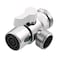 CIENCIA Brass Sink Faucet Diverter Valve to Sink Hose SprayerFaucet Splitter for KitchenSink Faucet Replacement Part M22 x M24SBA021