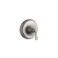 Kohler KOHLER TS102774BN Forte Sculpted RiteTemp Valve Trim Faceplate with Single Handle Premium Durable Material Corrosion Resistant Vibrant Brushed Nickel