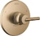 DELTA Delta Faucet Trinsic 14 Series SingleFunction Gold Shower Valve Trim Kit Shower Handle Delta Shower Trim Kit Champagne Bronze T14059CZ Valve Not Included