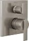 DELTA FAUCET T24867SS Stainless Ara Angular Modern Monitor 14 Series Valve Trim with 3Setting Integrated Diverter
