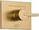 DELTA Delta Faucet Vero 14 Series SingleFunction Shower Handle Valve Trim Kit Champagne Bronze T14053CZ Valve Not Included