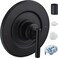Tearel Replacement for Moen T2901BL Gibson PosiTemp Valve Trim Kit Matte Black