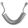 Fat-Cattie FatCattie PU Flexible Telescopic Bidet Spring Hose Gray 118