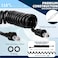Fat-Cattie FatCattie PU Flexible Telescopic Bidet Spring Hose Gray 118