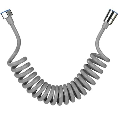 Fat-Cattie FatCattie PU Flexible Telescopic Bidet Spring Hose Gray 118