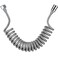 Fat-Cattie FatCattie PU Flexible Telescopic Bidet Spring Hose Gray 118