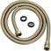 HOMYEP Gold Shower Hose Flexible Stainless Steel Handheld Shower Head Attachment Hose 59 Inch Brushed Gold