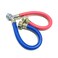 PEVEPEXE Hot Cold Washer Hose Rubber Y Mixer Plumbing Connector Burst Proof Water Line Hoses For All Washing Machine and Dryer 34 Fittings 1 FT Length