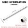 Livabber 304 Stainless Steel Round Tube 006 Wall x 12 Length Rustproof Weldable Pipe for Construction Fitness Handrails Crafts DIY Projects 2 Pack 58 OD