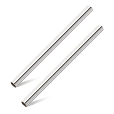 Livabber 304 Stainless Steel Round Tube 006 Wall x 12 Length Rustproof Weldable Pipe for Construction Fitness Handrails Crafts DIY Projects 2 Pack 58 OD