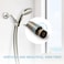 OFFO Shower Hose Brushed Nickel Kink Free Stainless Steel Shower Hose Attachment Electroplating Handheld Shower Head Hose Flex Hoses Extension with Brass Insert Nut for Pet Bathing Cleaning 80Inch