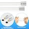 Rivix Extra Long Replacement Shower Hose Extension Handheld Shower Head Hose 118 Inches Flexible and Durable with Brass Insert and Nut rv shower head with hose