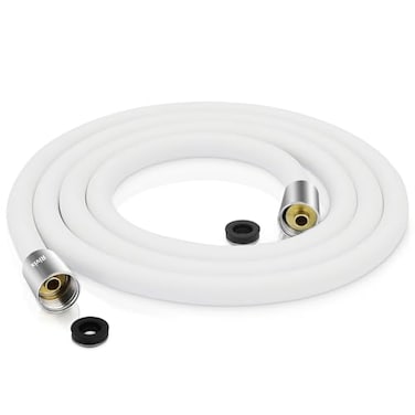 Rivix Extra Long Replacement Shower Hose Extension Handheld Shower Head Hose 118 Inches Flexible and Durable with Brass Insert and Nut rv shower head with hose