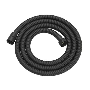 RUMOSE 69 inches Shower Hose Shower Head Extension Hose Extra Long Stainless Steel Shower Tube Attachment Flexible Handheld Shower Sprayer Hose Matte Black